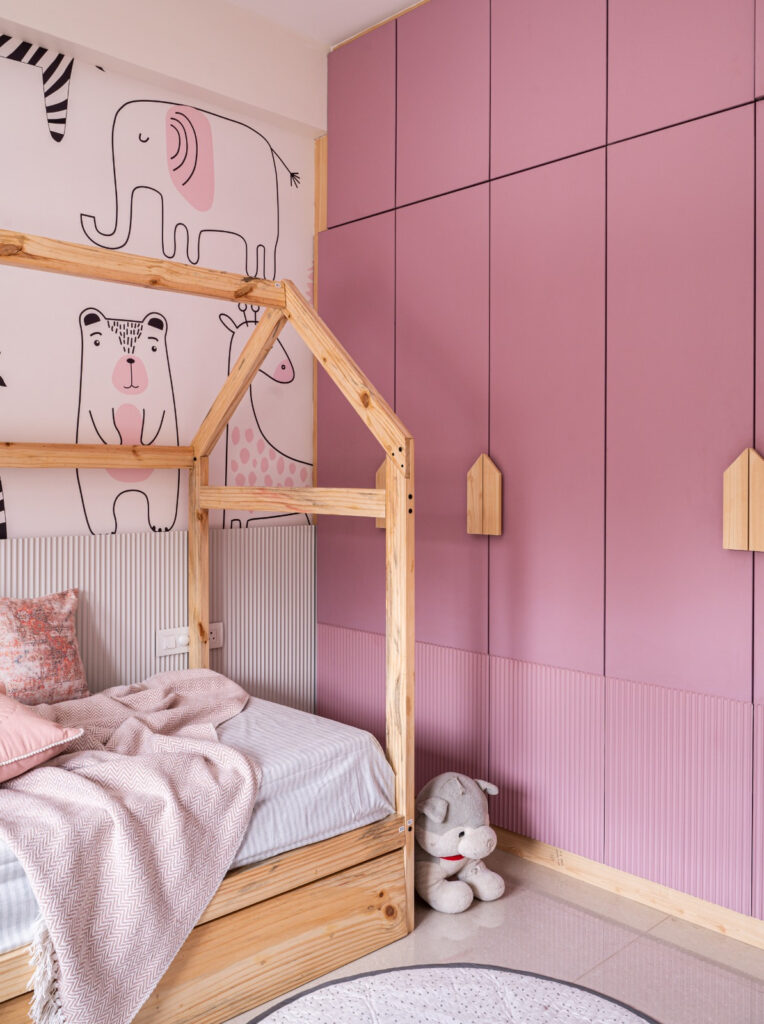pink kids bedroom
